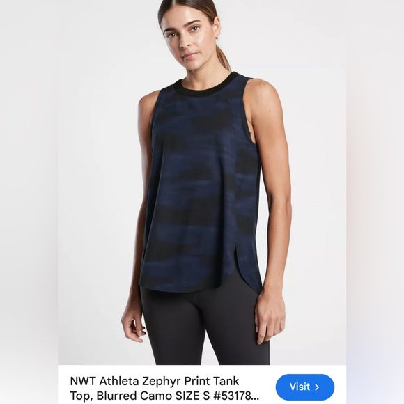 2 EUC ATHLETA tops Small - Picture 2 of 3